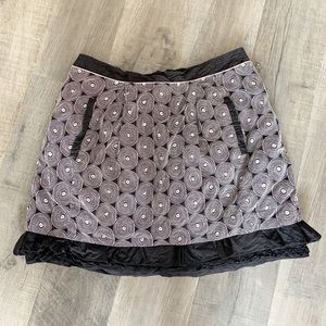 Anthropologie (Floreat) Black & White Skirt